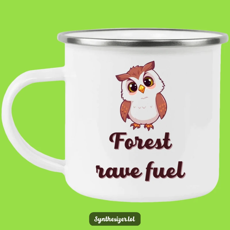 Funny Owl Campfire Mug: Curious Sips for Nocturnal Night Owls
